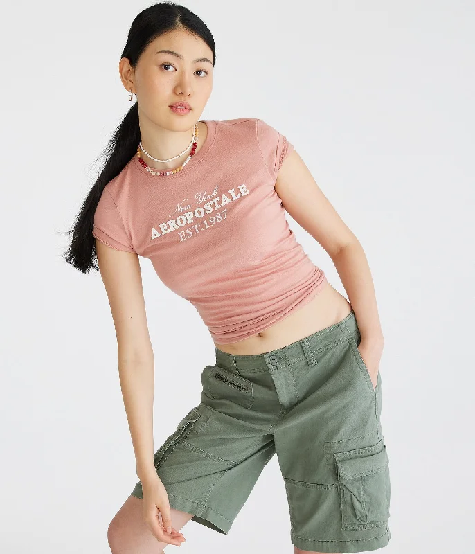 Aeropostale New York Appliqué Graphic Tee