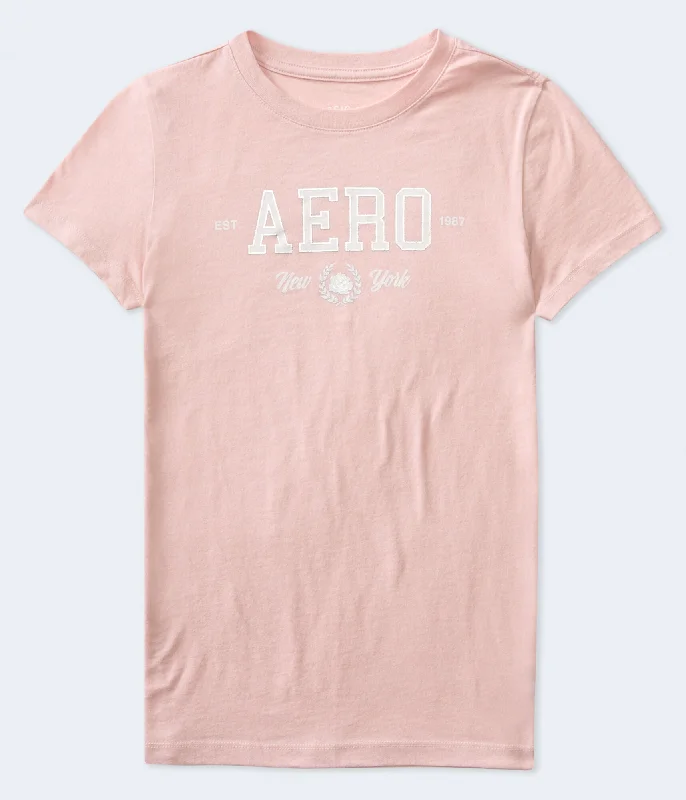 Aeropostale Rose Foil Graphic Tee