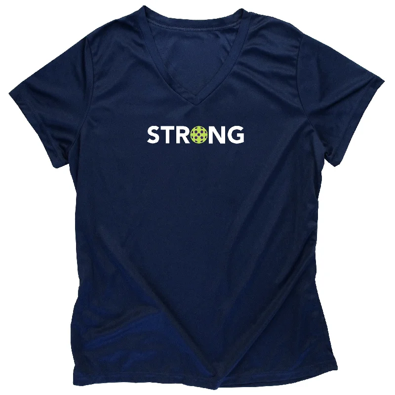 Strong Ladies Pickleball T-Shirt - Performance Dri-Fit