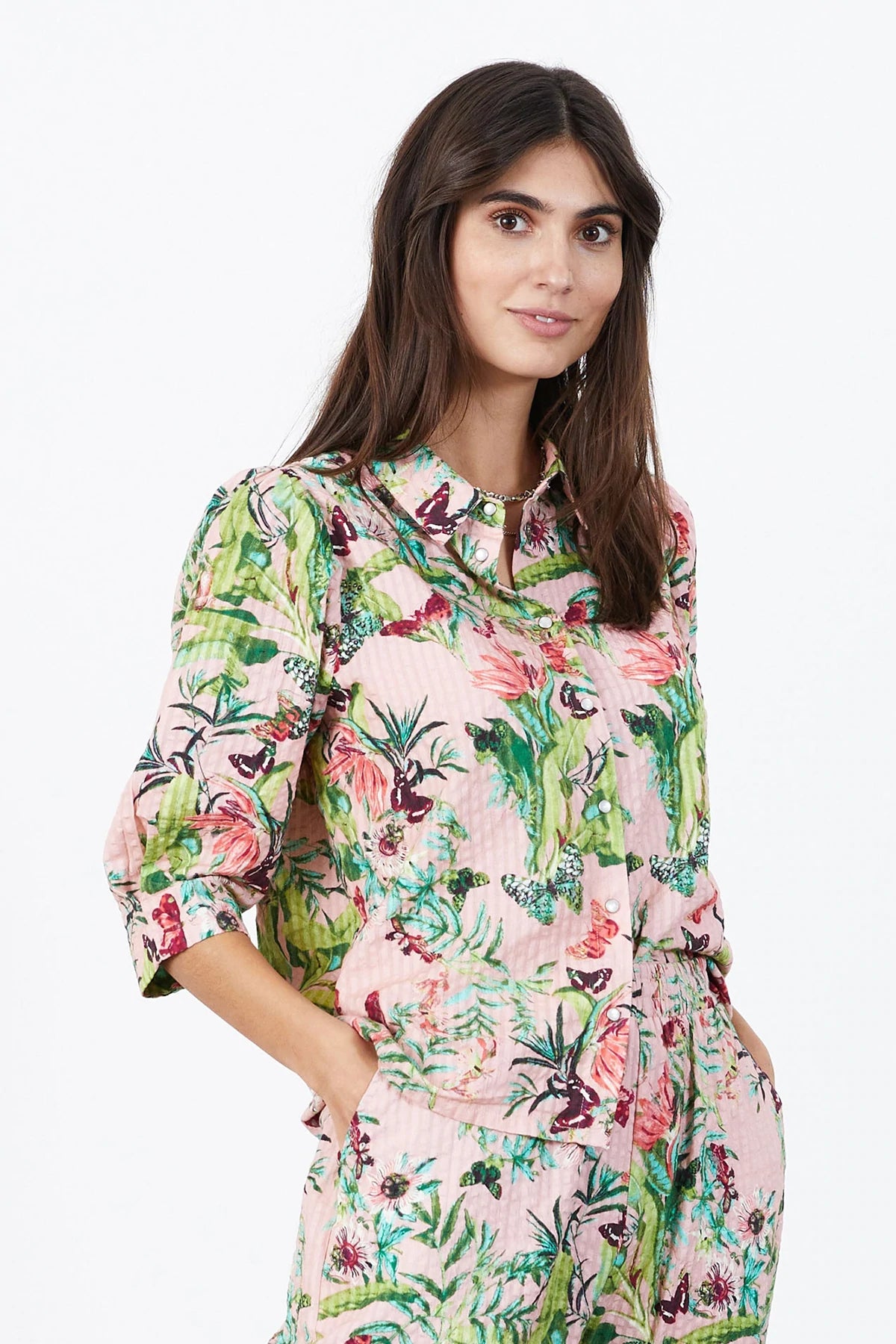 Lollys Laundry Bono Shirt - Flower Print