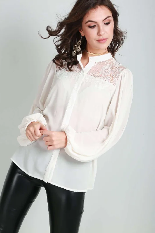 Pammie Button Down Blouse