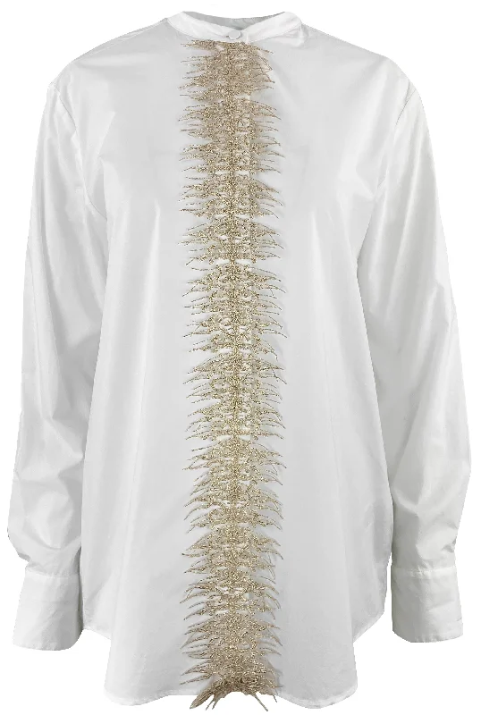 Silvia Tcherassi Isabel Blouse in White