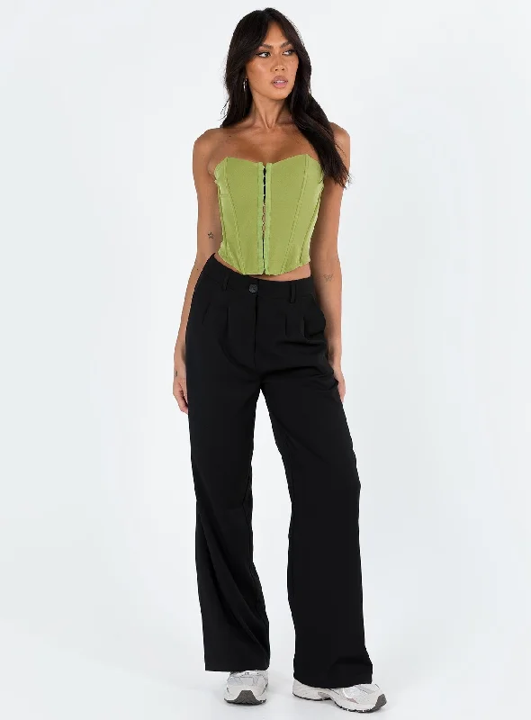 Archer Corset Top Green