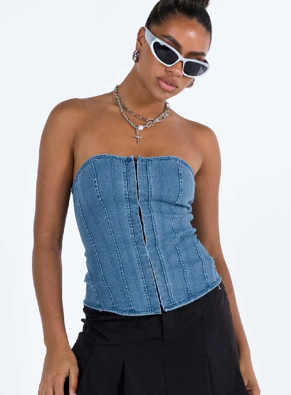 Drynan Top Denim