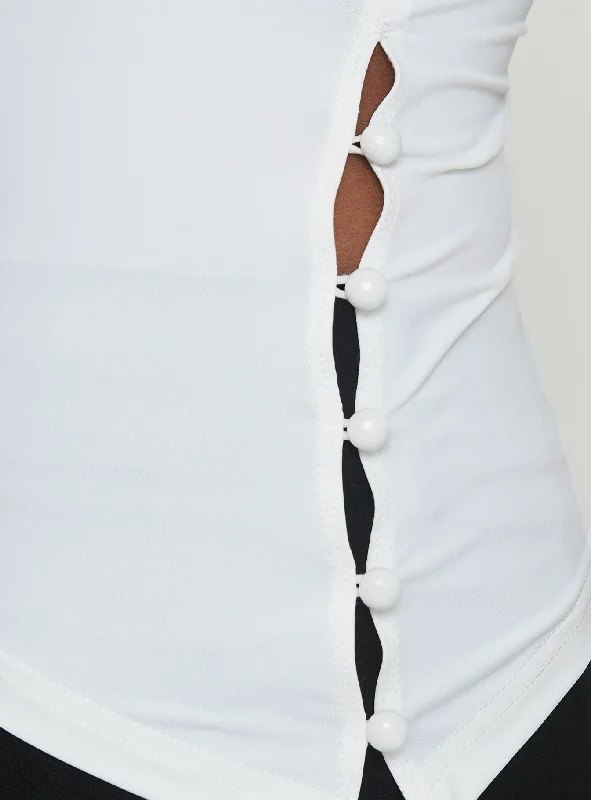 Isolindra Strapless Top White