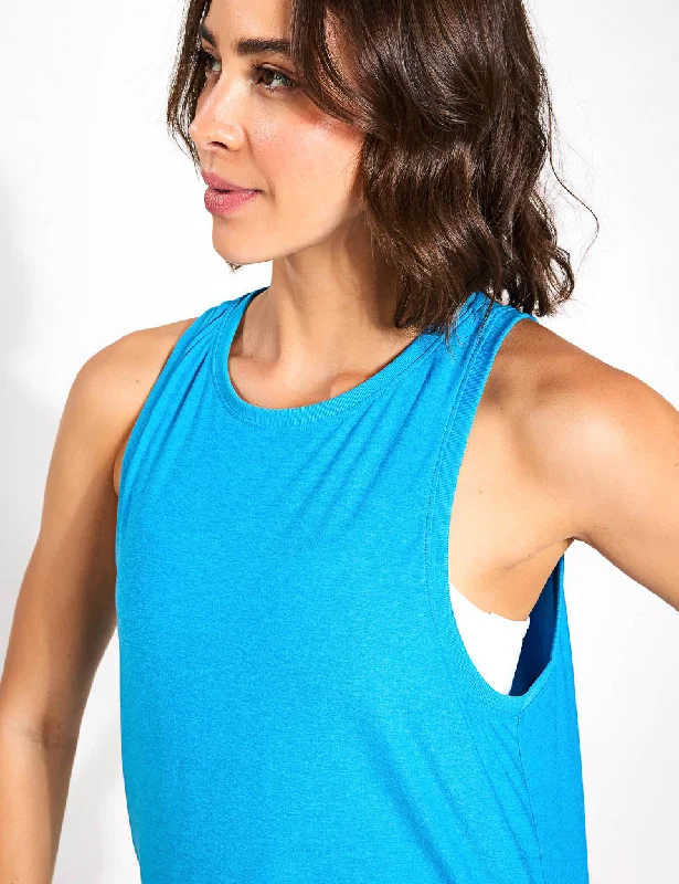 Featherweight Rebalance Tank - Cali Blue Heather