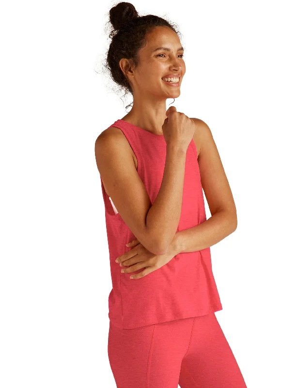 Featherweight Rebalance Tank - Coral Glow Heather