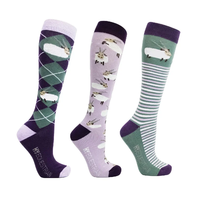 Hy Womens/Ladies Socks (Pack of 3)