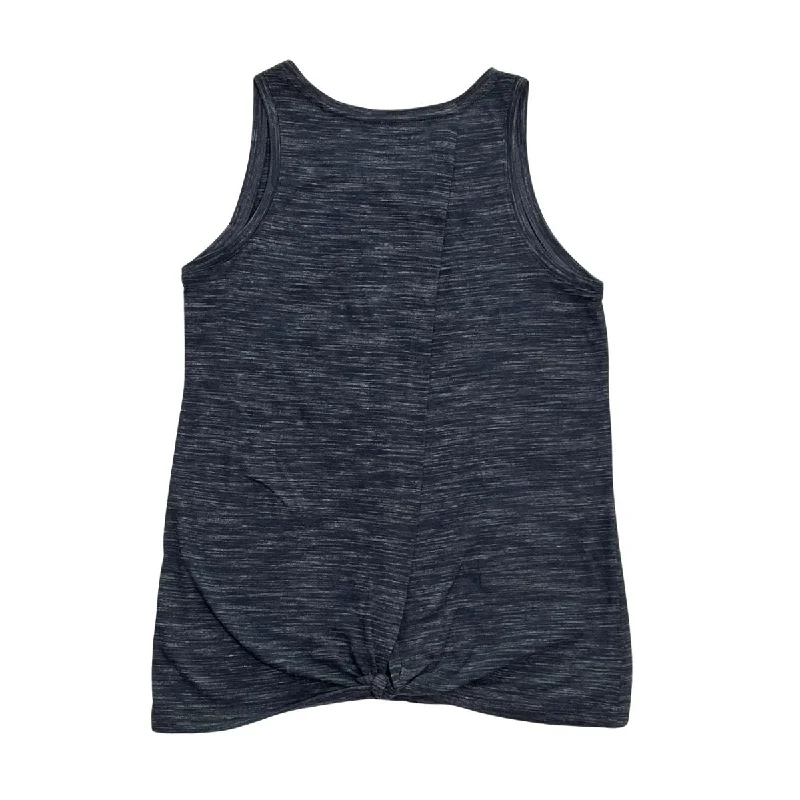 Rays Women's New Era Navy Back Hit Space Dye Tank Top