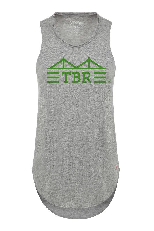 Rowdies Women's Sportiqe Grey TBR Tank Top