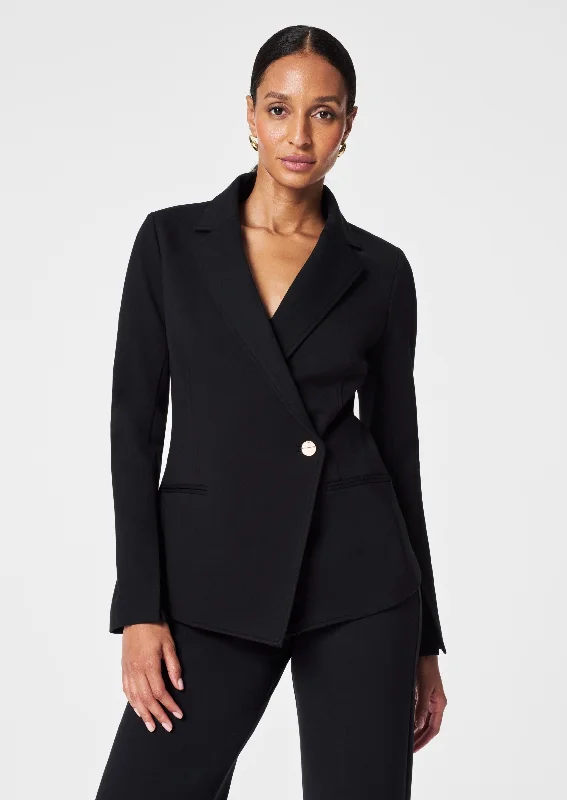 Spanx Perfect Asymmetrical Tailored Blazer