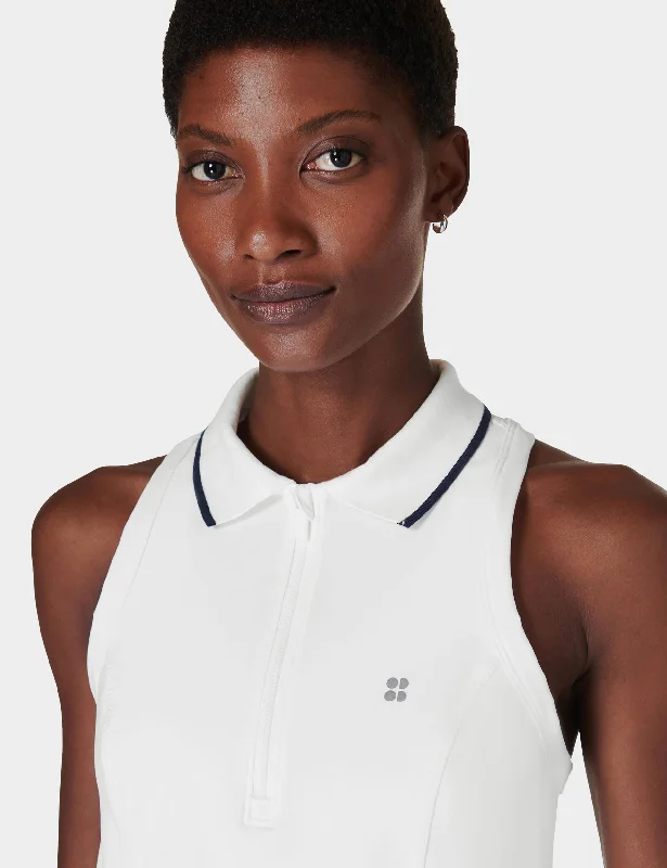 Power Match Point Tennis Vest - White