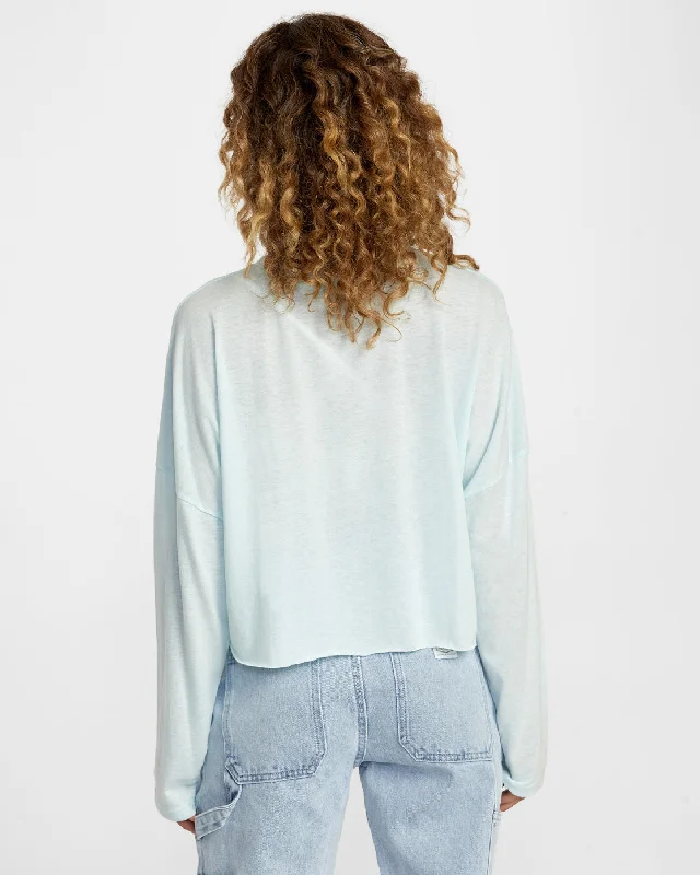 Vase Long Sleeve Tee - Sky Blue